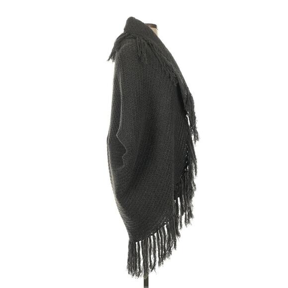 Ralph Lauren Collection Shawl Cardigan Wool Cashmere Sweater Fringe Poncho $500 - Picture 9 of 9